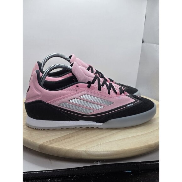 Adidas Messi F50 Freestyle Women's 9 Inter Miami CF IH8360 Pink Black White NEW - Picture 3 of 9